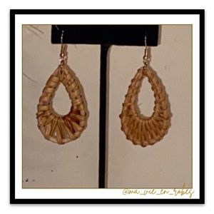 ✨Teardrop Bamboo Earrings